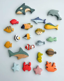 21 Piece Wooden Ocean Set>Mikheev Manufactory Hot