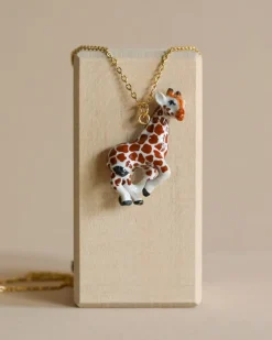 Baby Giraffe Necklace><noscript><img width=