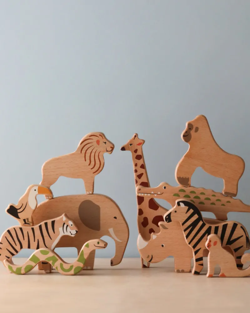 Toys | Wooden Wild Animals>Bajo New