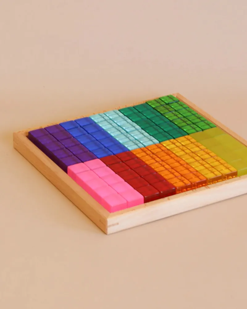 Lucent Cubes (100 pieces)>Bauspiel Fashion