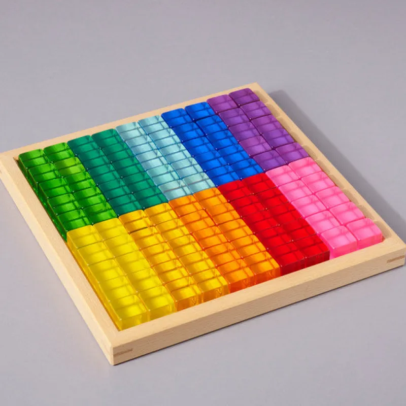 Lucent Cubes (100 pieces)>Bauspiel Fashion