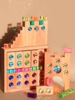 Luminous Blocks - 24 Piece>Bauspiel Fashion