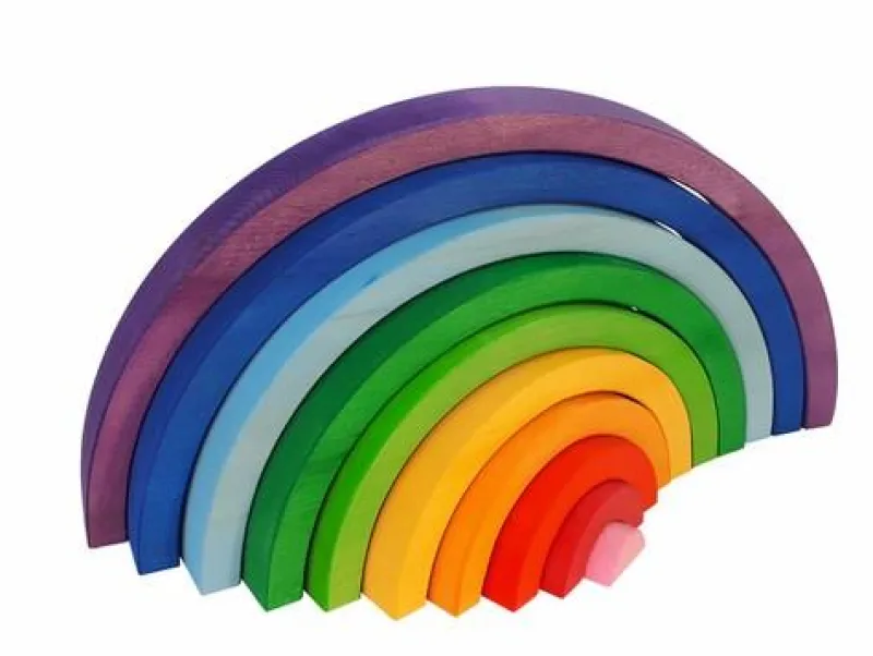 Rainbow (10 pieces)>Bauspiel Fashion