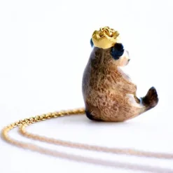 Bear King Necklace><noscript><img width=