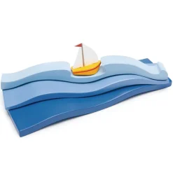 Blue Water and Sail Boat Set>Tender Leaf Toys Outlet