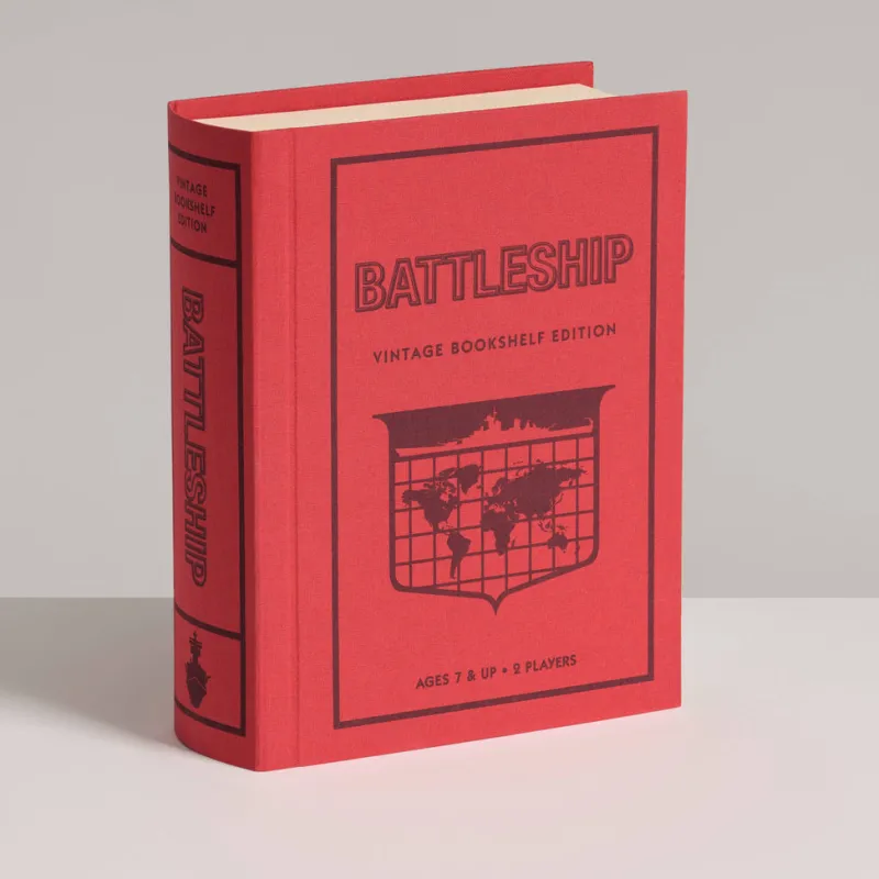 Board Game: Battleship Vintage Bookshelf Edition>WS Game Company Discount