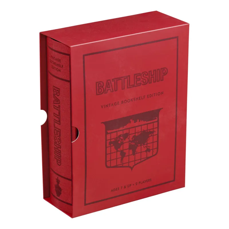 Board Game: Battleship Vintage Bookshelf Edition>WS Game Company Discount