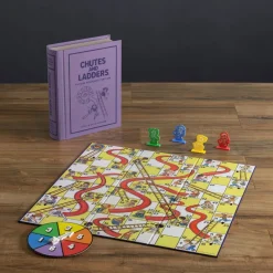 Board Game: Chutes and Ladders Vintage Bookshelf Edition>WS Game Company Fashion