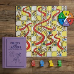Board Game: Chutes and Ladders Vintage Bookshelf Edition><noscript><img width=