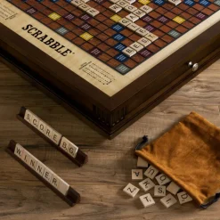 Board Game: Scrabble Heirloom with Rotating Game Board>WS Game Company Hot