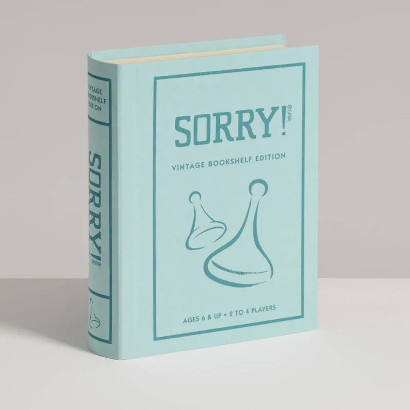 Board Game: Sorry! Vintage Bookshelf Edition>WS Game Company Fashion