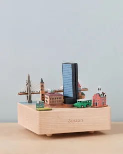 Boston Wooden Music Box>Wooderful Life Online