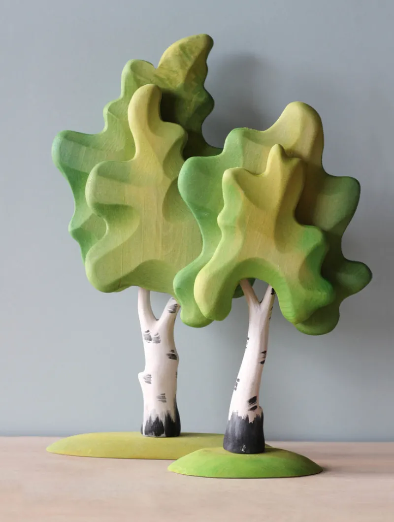 Bumbu Extra Large Wooden Birch Tree Set>Bumbu Toys Outlet