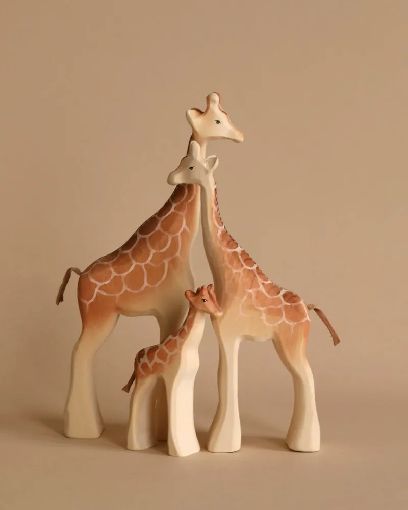 Bumbu Wooden Giraffe Family Set>Bumbu Toys Fashion