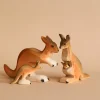 Bumbu Wooden Kangaroo Family Set>Bumbu Toys Hot
