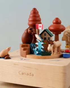 Canada Wooden Music Box>Wooderful Life Discount