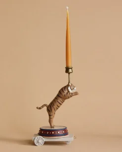 Candle Holder - Tiger>Konges Sløjd Fashion