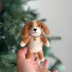 Cavalier King Charles Spaniel Dog Finger Puppet>Deer Harbour Design New