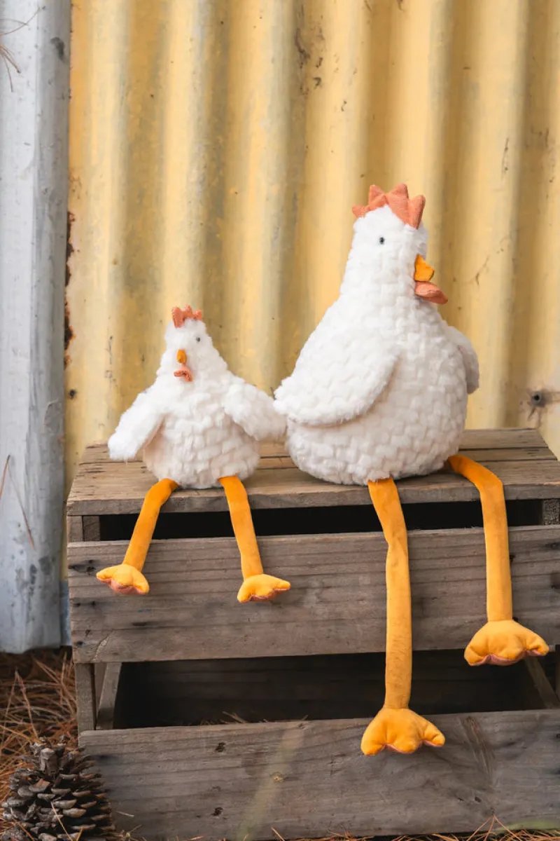 Charlie the Chicken Rattle Stuffed Animal>Nana Huchy Discount