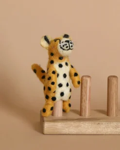 Cheetah Finger Puppet>Deer Harbour Design Outlet