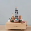 Chicago Wooden Music Box>Wooderful Life Clearance