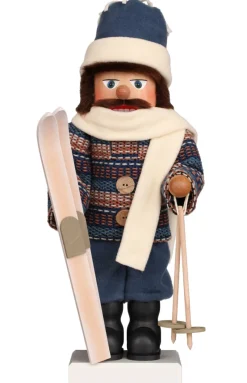 Collectible Wooden Nutcracker - Skier>Christian Ulbricht Fashion