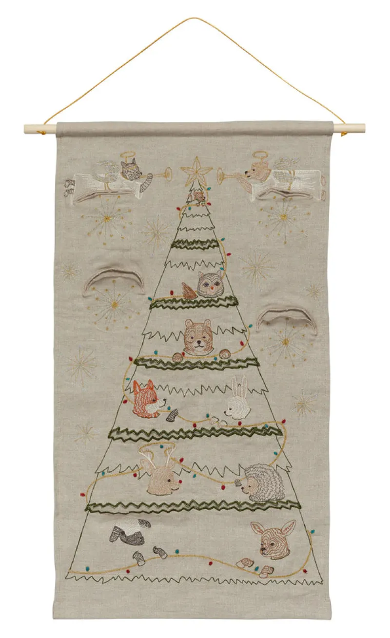 Embroidered Advent Calendar>Coral & Tusk Clearance