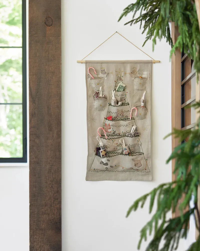 Embroidered Advent Calendar>Coral & Tusk Clearance