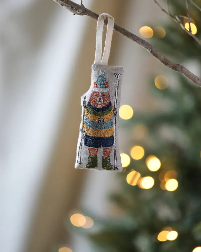 Slopes Fox Ornament>Coral & Tusk Clearance