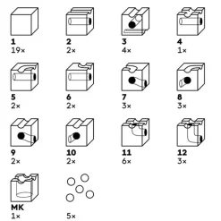 50 Marble Run Starter Set><noscript><img width=