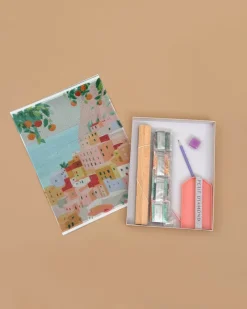Diamond Painting Kit - Positano by Petra Lidze>La Petite Épicerie Sale