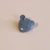 Leather Hairclip - Mouse>Donsje Outlet