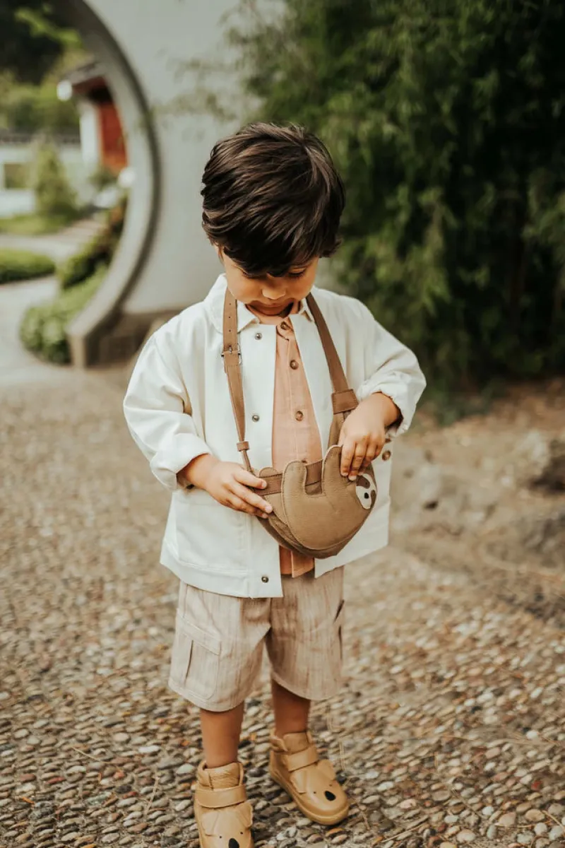 Leather Talei Bumbag Purse - Sloth>Donsje Sale