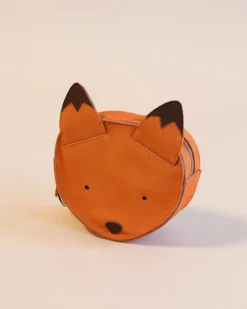 Mini Leather Backpack - Fox><noscript><img width=