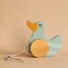 Duck Pull Toy - Mint Green>Friendly toys Fashion