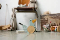 Duck Pull Toy - Mint Green>Friendly toys Fashion