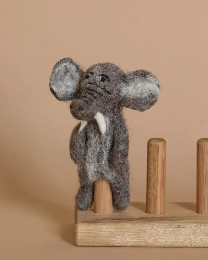 Elephant Finger Puppet>Deer Harbour Design Best