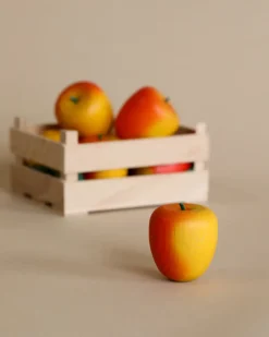 Yellow-Red Apple Pretend Food>Erzi Discount