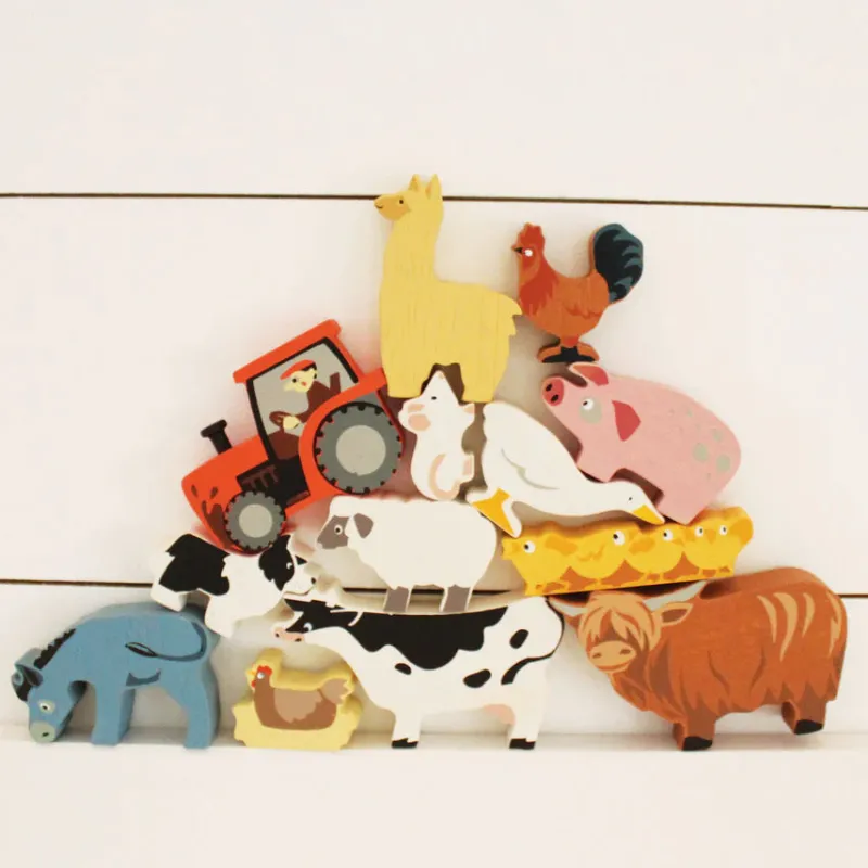 Farmyard Animals Set>Tender Leaf Toys Best