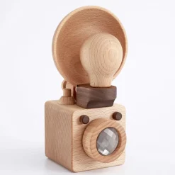 Father’s Factory | Wooden Light Bulb Camera><noscript><img width=