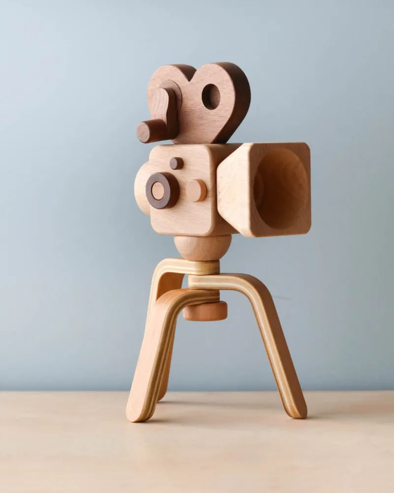 Father’s Factory | Wooden Toy Camera With Tripod>Father's Factory Clearance