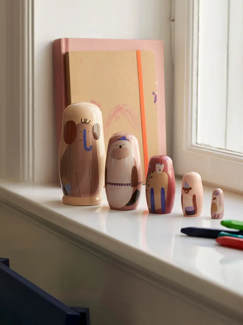 Critter Nesting Dolls>Ferm Living Outlet