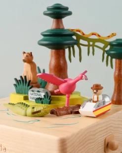 Florida Wooden Music Box><noscript><img width=