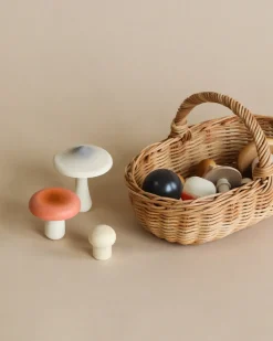 Forest Mushrooms Basket ->Moon Picnic Clearance