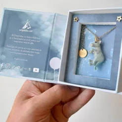 Galaxy Unicorn Necklace><noscript><img width=