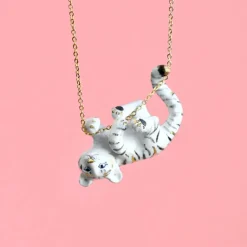 Gold Tiger Necklace>Camp Hollow Fashion