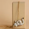 Gold Tiger Necklace>Camp Hollow Fashion