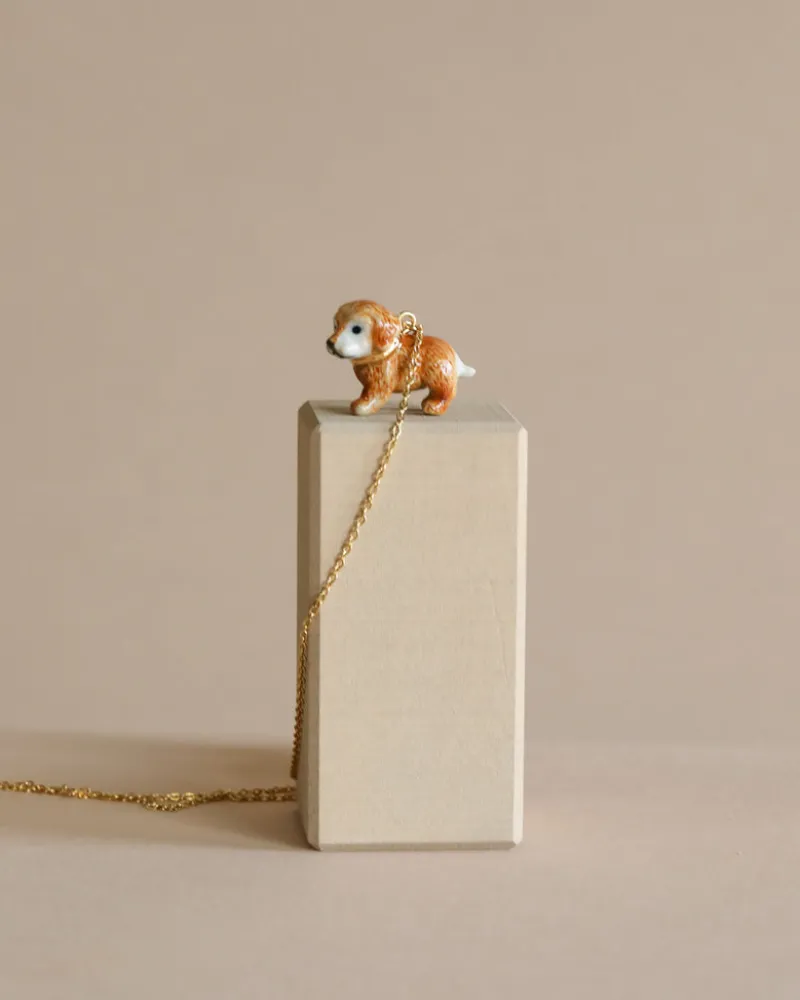 Golden Retriever Necklace>Camp Hollow Outlet