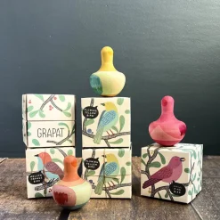 Mellow Orange Bird Rocking Toy>Grapat New