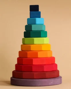Grimm's Giant Geometrical Stacking Tower>Grimms Outlet
